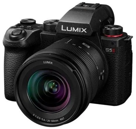 Panasonic Lumix DC-S5M2K - digital kamera med 20–60 mm F3.5–5.6-objektiv